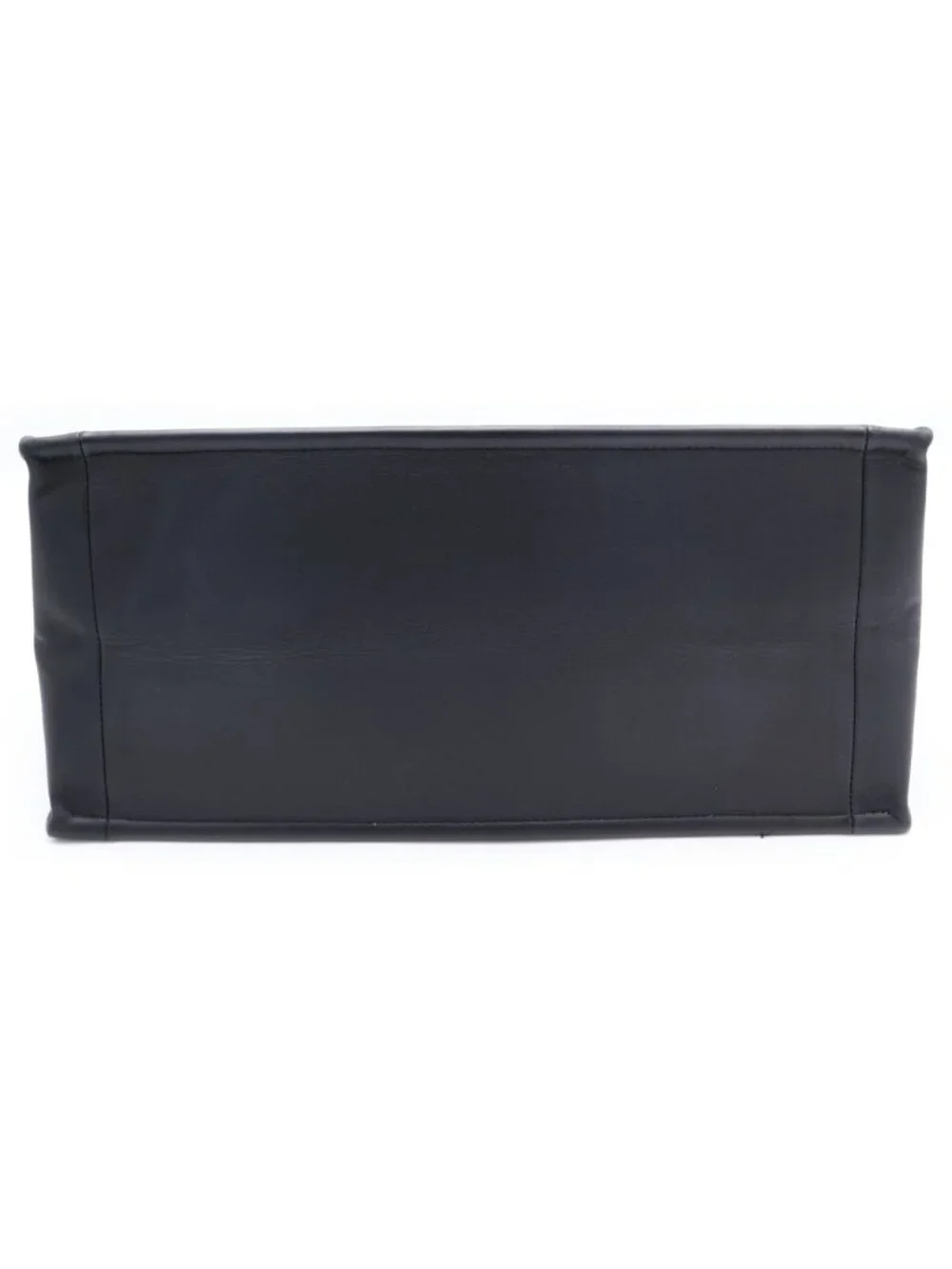 Dior Book Tote Handbag Black Leather